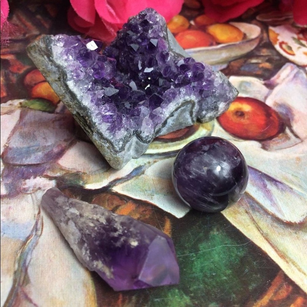 Amethyst  DIVINE CONNECTION & PROTECTION NWOT